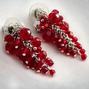 Stunning crystal earrings❤️